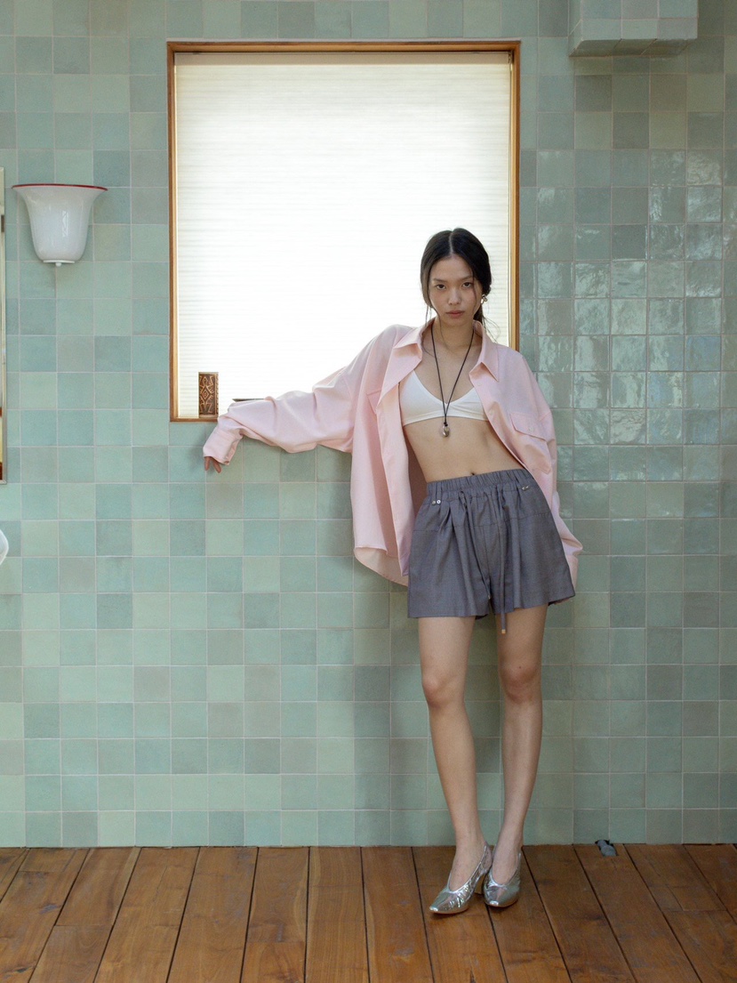 INSSENSE-A韓國代購女裝新品時尚26春夏真品人氣熱賣短褲INSSENSE-A短褲