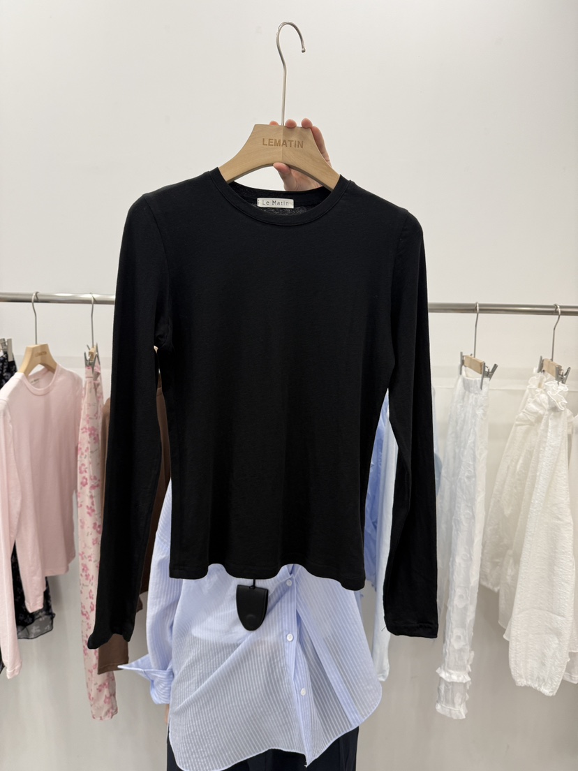 LEMATIN東大門直郵女裝新款真品人氣熱賣職業時尚長袖T恤LEMATIN長袖T恤圖色4