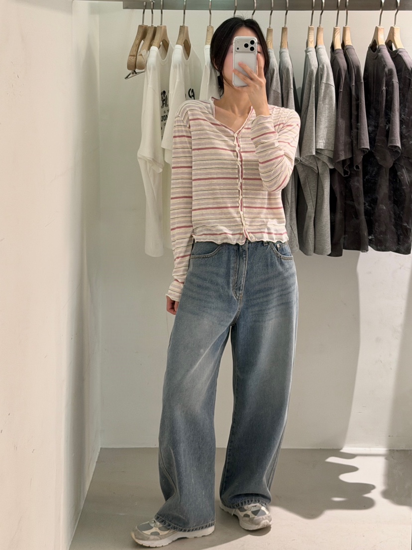 PEPPER-L東大門直郵女士新品職業真品時尚休閑人氣長袖T恤PEPPER長袖T恤