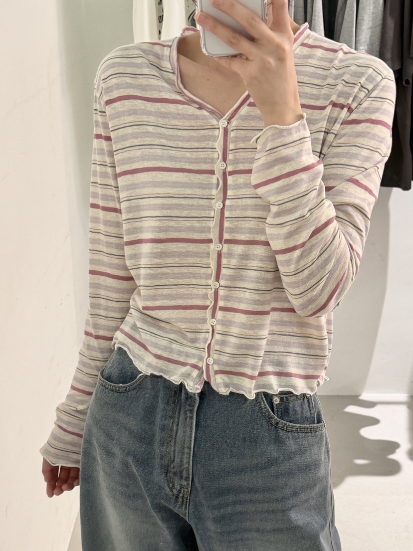 PEPPER-L東大門直郵女士新品職業真品時尚休閑人氣長袖T恤PEPPER長袖T恤