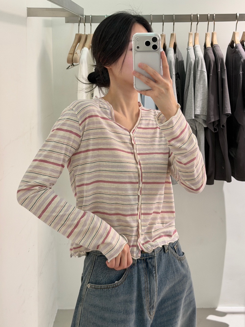 PEPPER-L東大門直郵女士新品職業真品時尚休閑人氣長袖T恤PEPPER長袖T恤