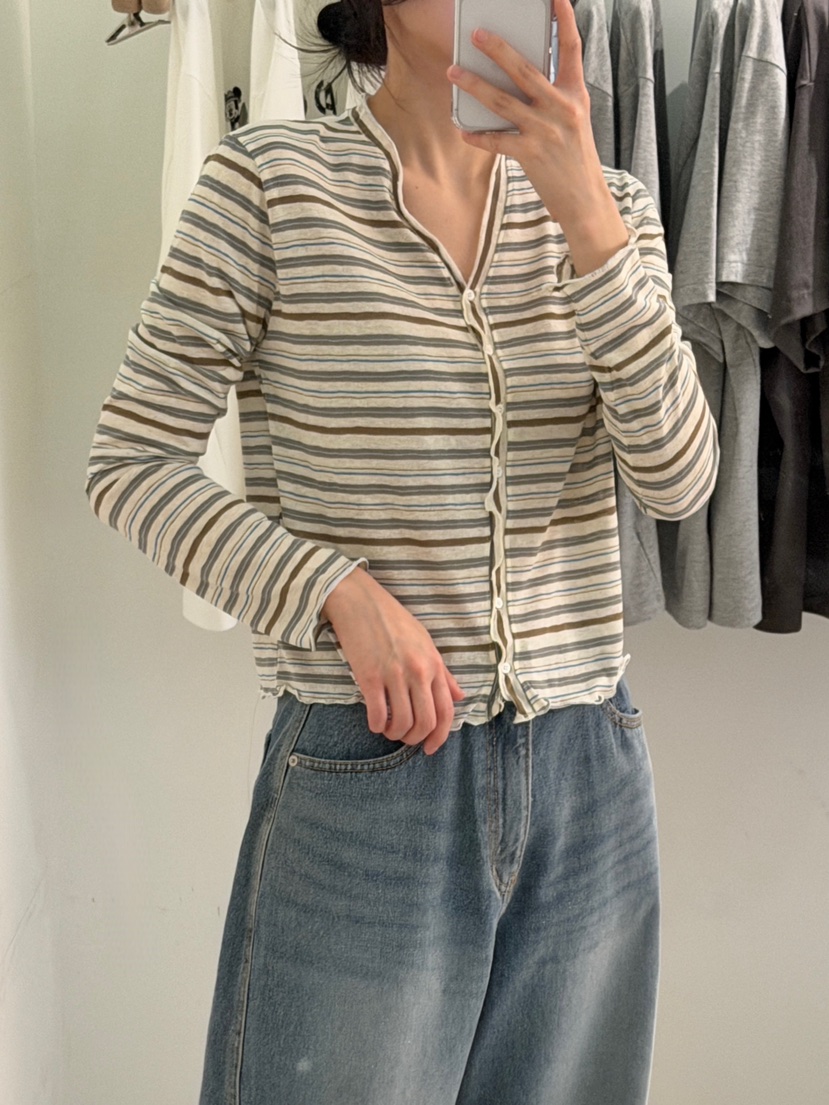 PEPPER-L東大門直郵女士新品職業真品時尚休閑人氣長袖T恤PEPPER長袖T恤