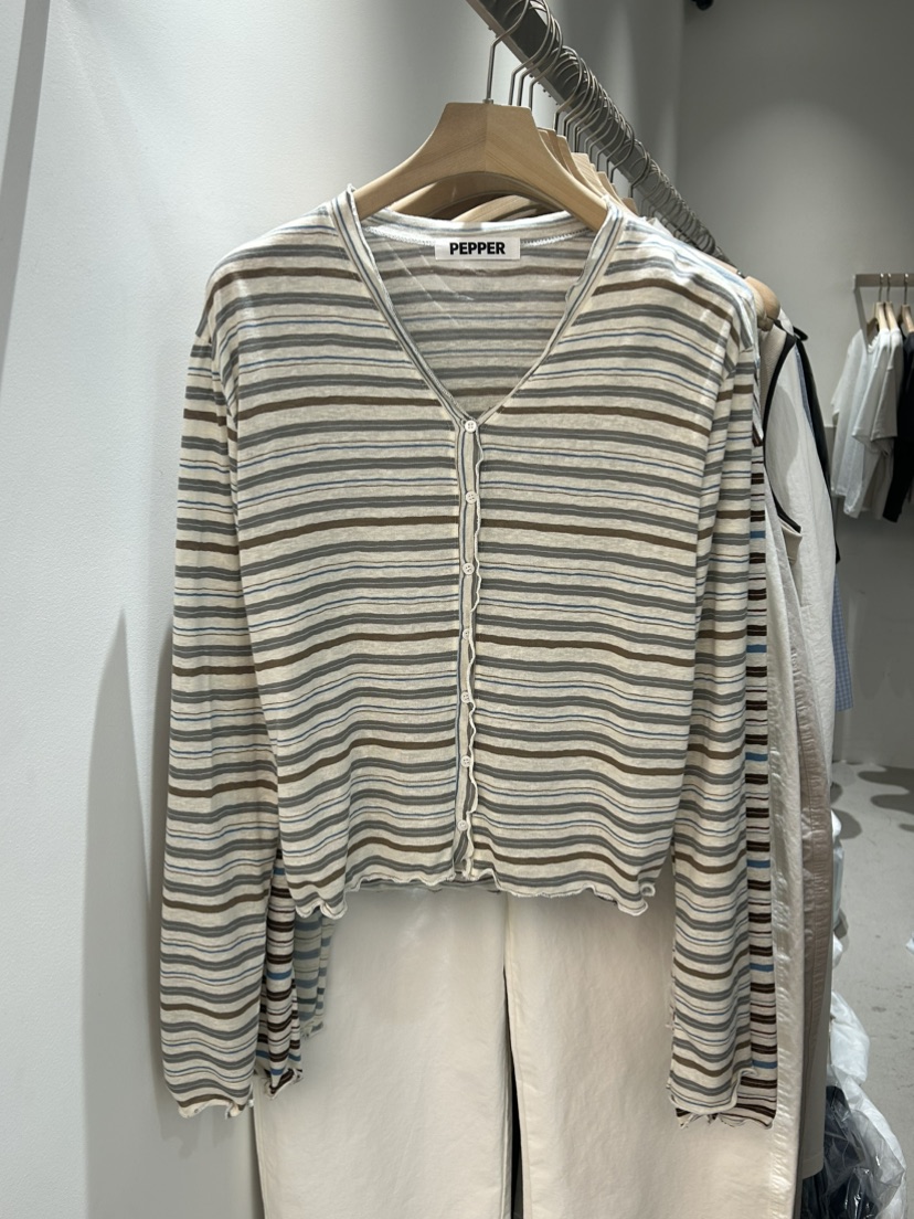 PEPPER-L東大門直郵女士新品職業真品時尚休閑人氣長袖T恤PEPPER長袖T恤圖色3