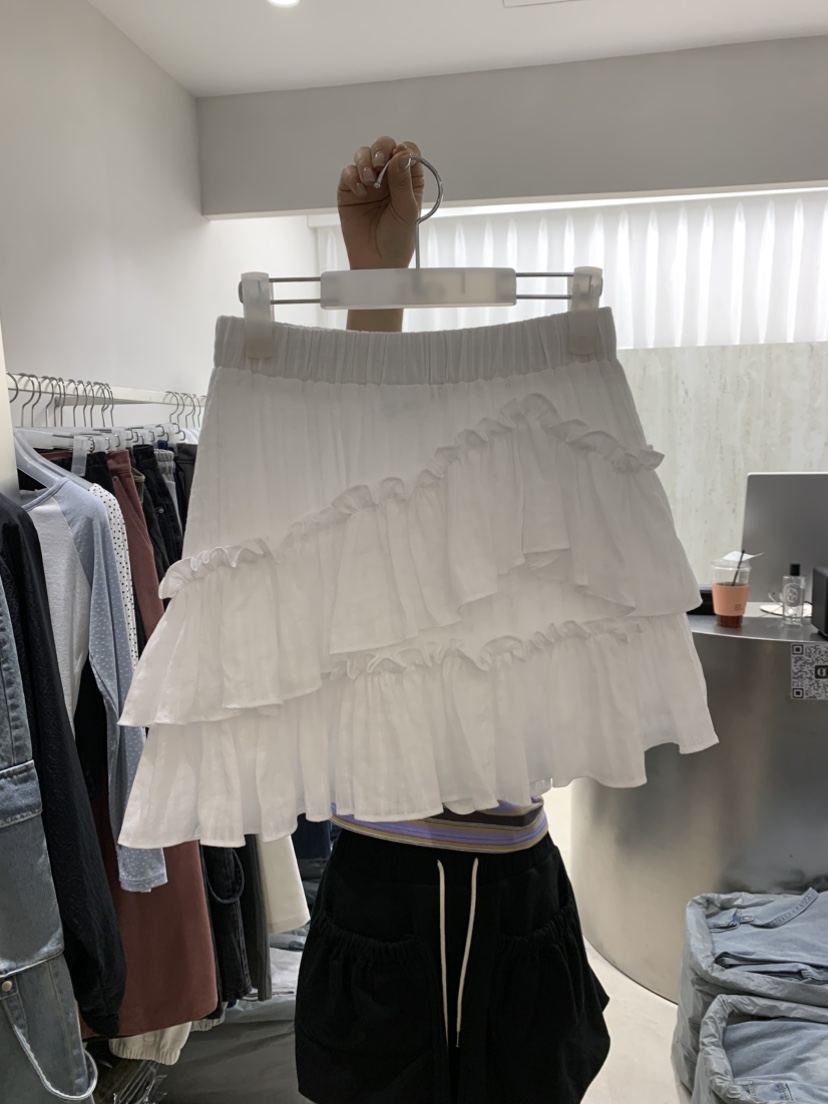 EYEL東大門代購女裝新款推薦26春夏人氣時尚真品短裙蕾絲EYEL短裙