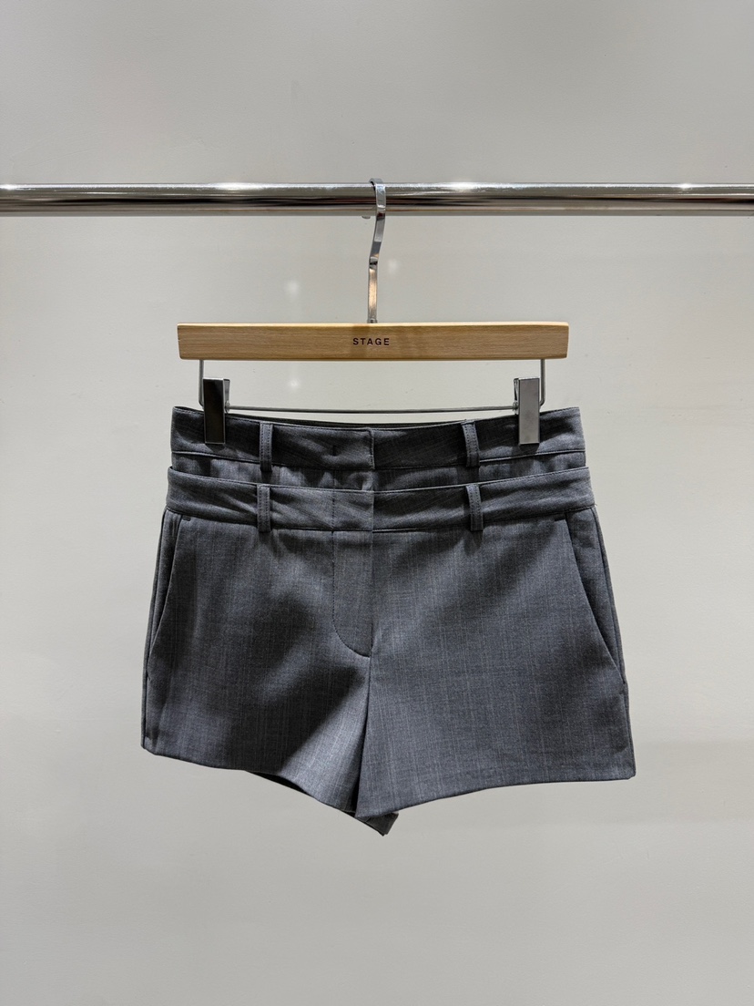STAGE東大門直郵女士新品時尚職業26春夏真品推薦人氣短褲STAGE短褲圖色1