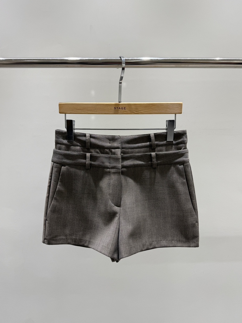 STAGE東大門直郵女士新品時尚職業26春夏真品推薦人氣短褲STAGE短褲圖色2