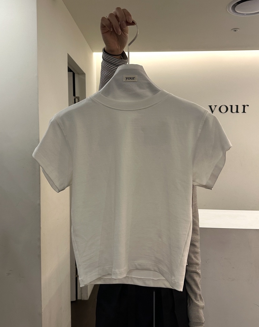 YOUR-P韓國代購女士新品26春夏休閑推薦熱賣人氣時尚T恤YOUR-PT恤圖色1