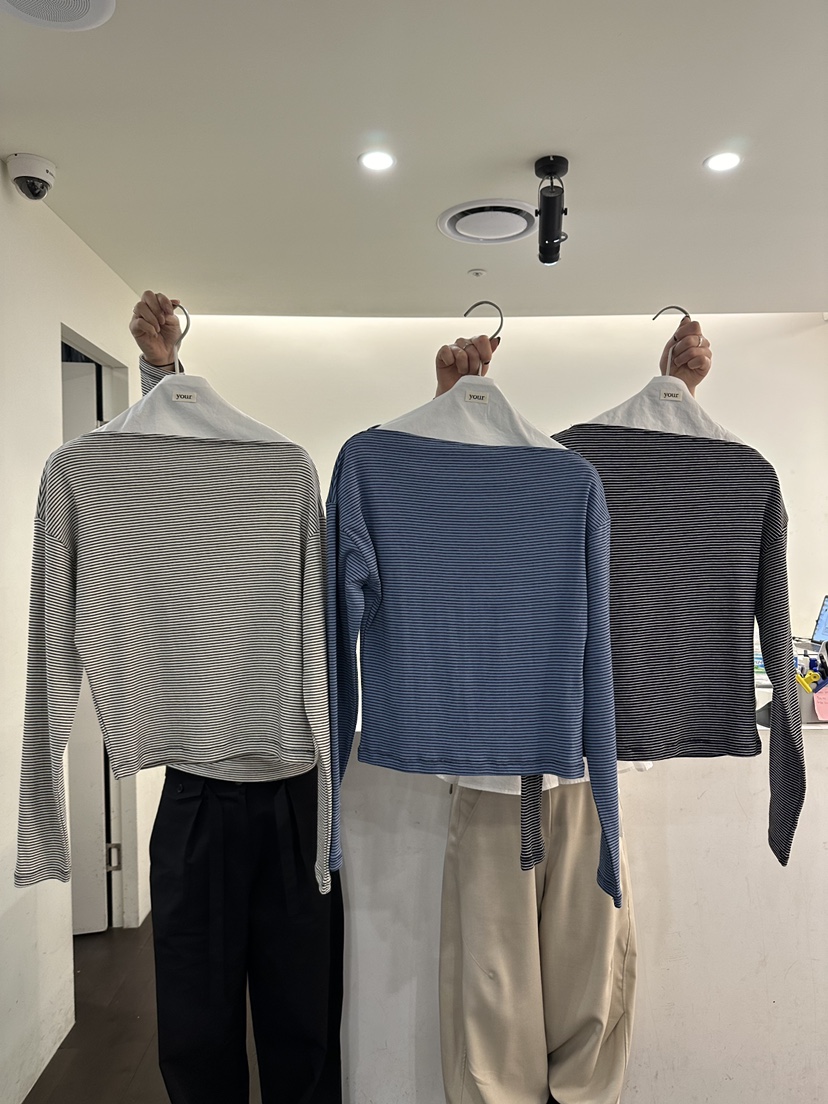 YOUR-P韓國直郵女士新品熱賣職業時尚26春夏推薦長袖T恤YOUR-P長袖T恤