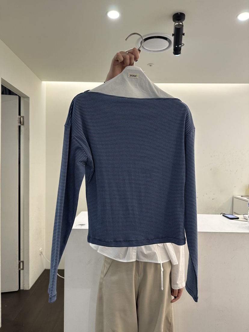 YOUR-P韓國直郵女士新品熱賣職業時尚26春夏推薦長袖T恤YOUR-P長袖T恤圖色2