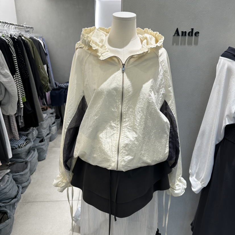 ANDE韓國代購女裝新品真品推薦人氣休閑職業26春夏熱賣夾克Ande夾克圖色1