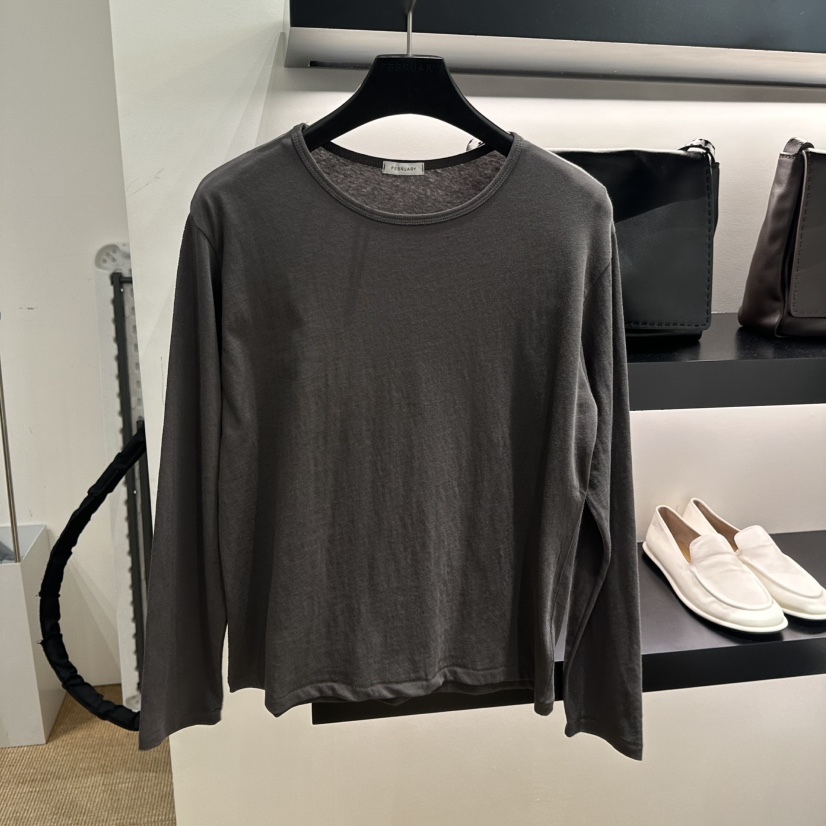 FEBRUARY 11東大門代購女裝新品熱賣26春夏時尚人氣長袖T恤FEBRUARY 11長袖T恤圖色2墨色