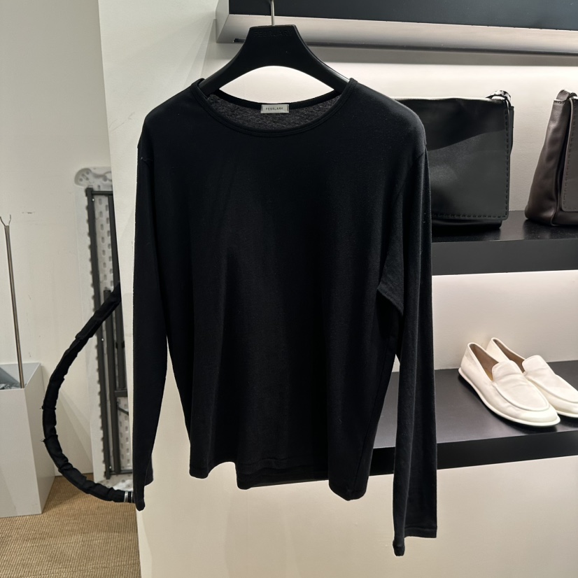 FEBRUARY 11東大門代購女裝新品熱賣26春夏時尚人氣長袖T恤FEBRUARY 11長袖T恤圖色5黑色