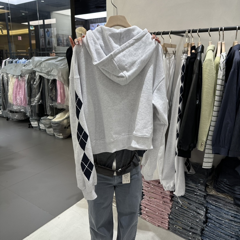 AURA韓國直郵女士新品休閑真品人氣時尚熱賣夾克連帽衫拉鏈Au ra夾克