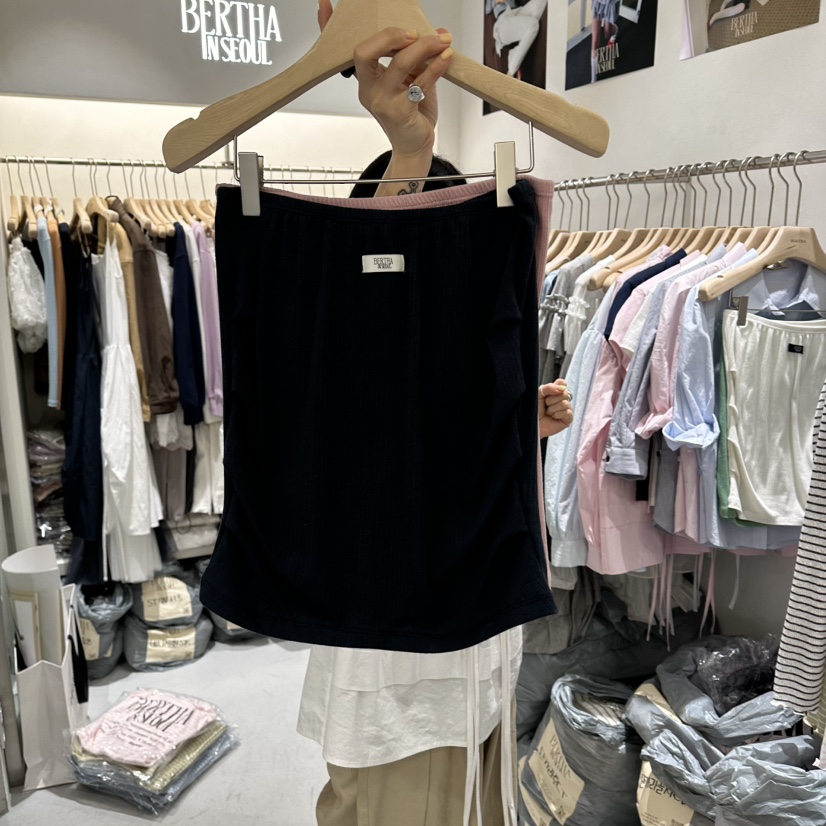 BERTHA東大門代購女裝新品休閑熱賣職業26春夏真品吊帶背心BERTHA吊帶/背心圖色4