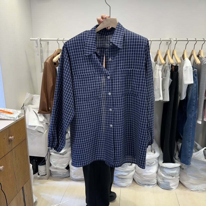 Q C東大門直郵女士新款推薦真品時尚人氣襯衫蕾絲衫狗狗Republlc of qc襯衫/蕾絲衫圖色2