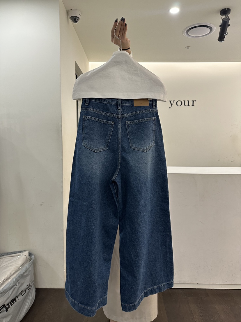 YOUR-P韓國直郵女裝新款真品休閑人氣推薦時尚26春夏牛仔褲YOUR-P牛仔褲