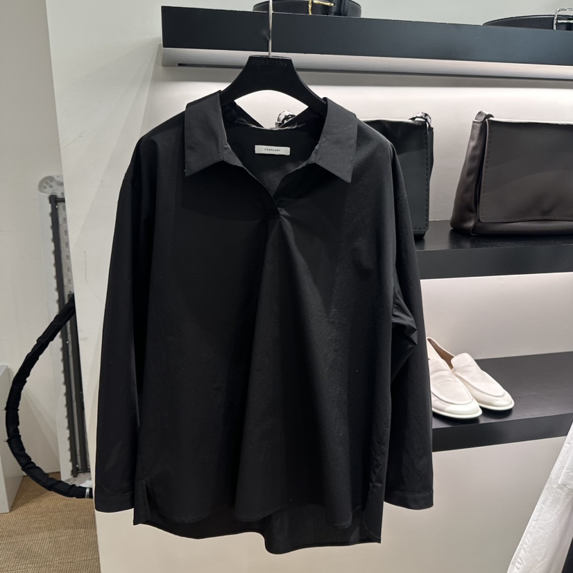 FEBRUARY 11東大門直郵女裝新款職業時尚休閑襯衫蕾絲衫FEBRUARY 11襯衫/蕾絲衫圖色2