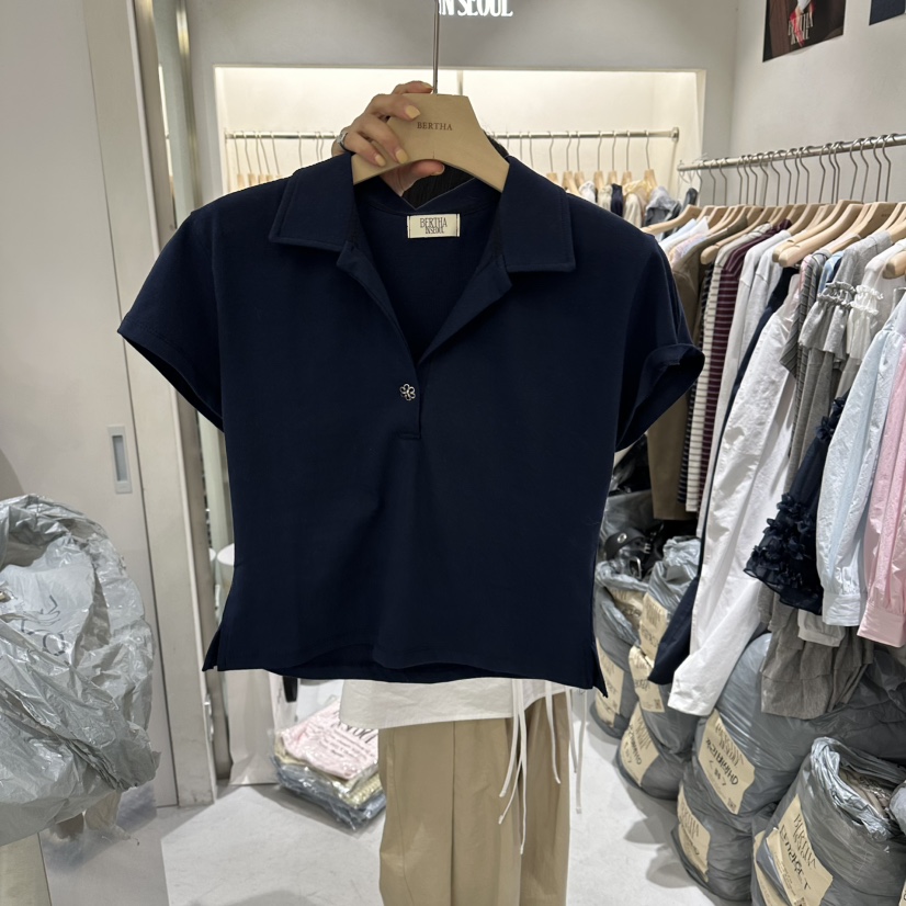BERTHA東大門實拍女裝新款人氣真品休閑職業時尚26春夏T恤BERTHAT恤圖色3