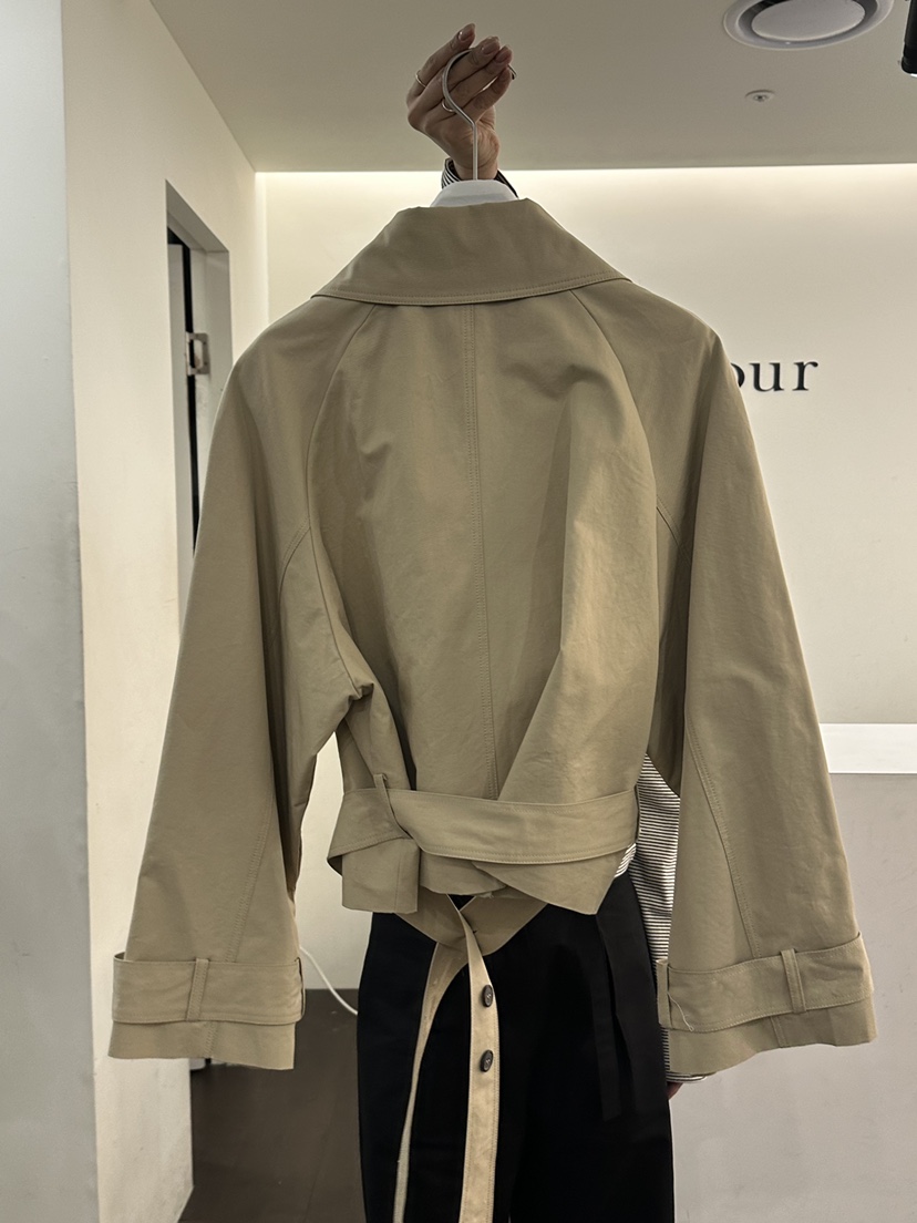 YOUR-P東大門代購女士新品熱賣職業26春夏休閑夾克含腰帶YOUR-P夾克