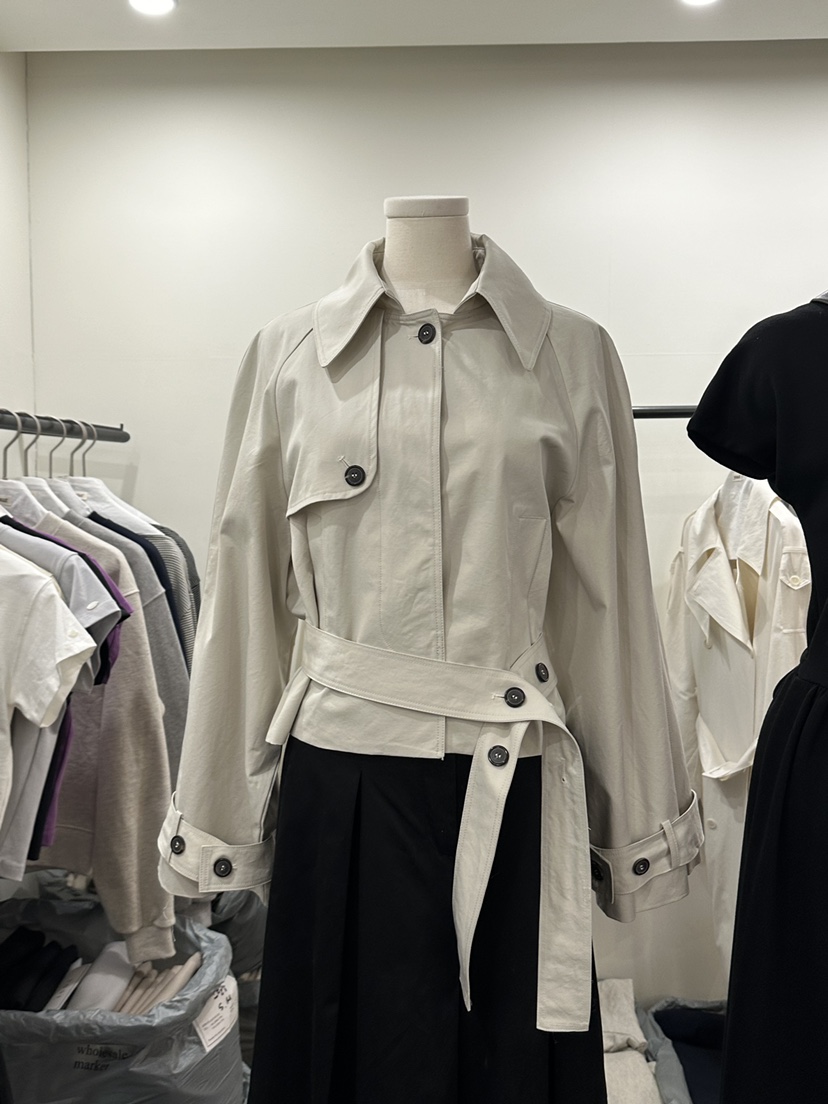 YOUR-P東大門代購女士新品熱賣職業26春夏休閑夾克含腰帶YOUR-P夾克圖色4