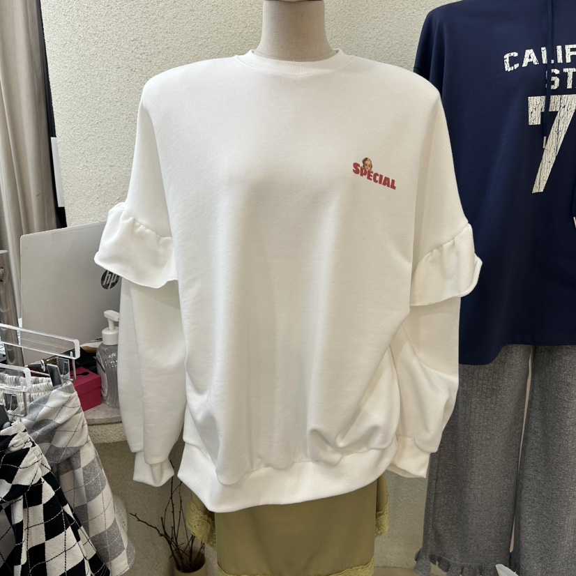 MAGOT東大門直郵女裝新款熱賣時尚人氣26春夏推薦衛衣假兩件IIIΛGOT/MAGOT衛衣圖色1