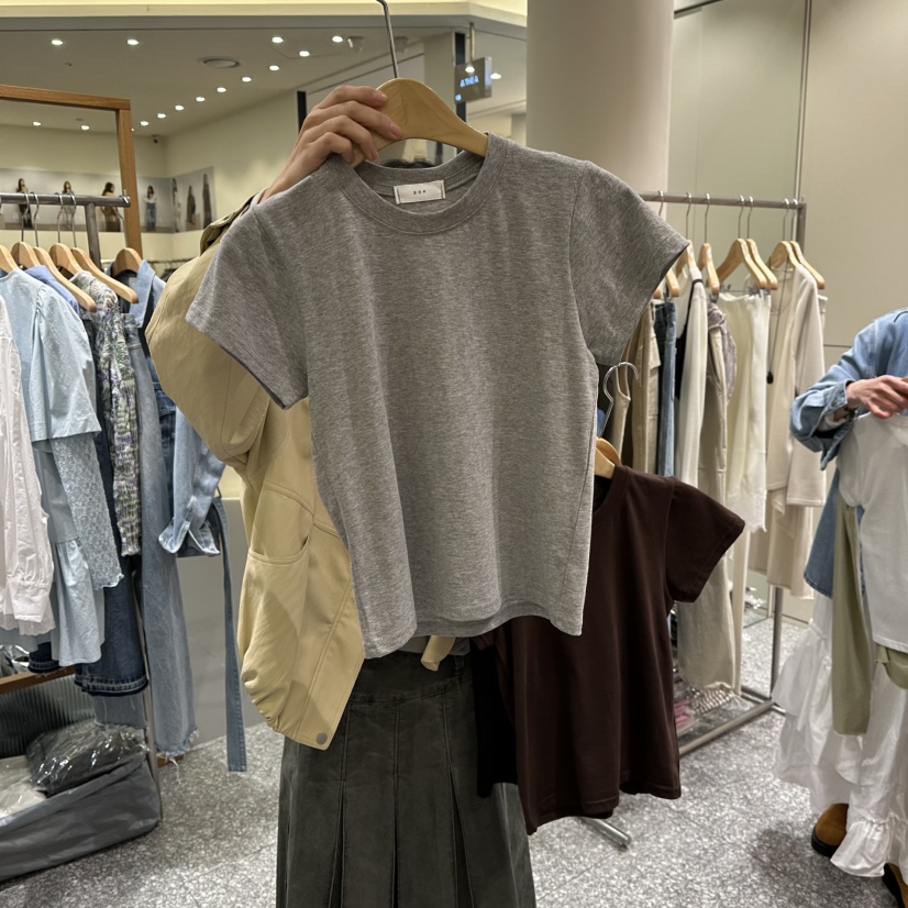 SOF東大門直郵女士新款熱賣休閑真品26春夏人氣職業推薦T恤SOFT恤圖色3