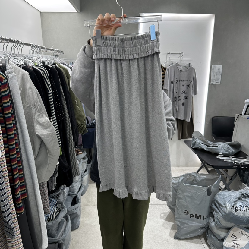 ANDE東大門代購女士新品時尚人氣休閑26春夏推薦職業長裙Ande長裙