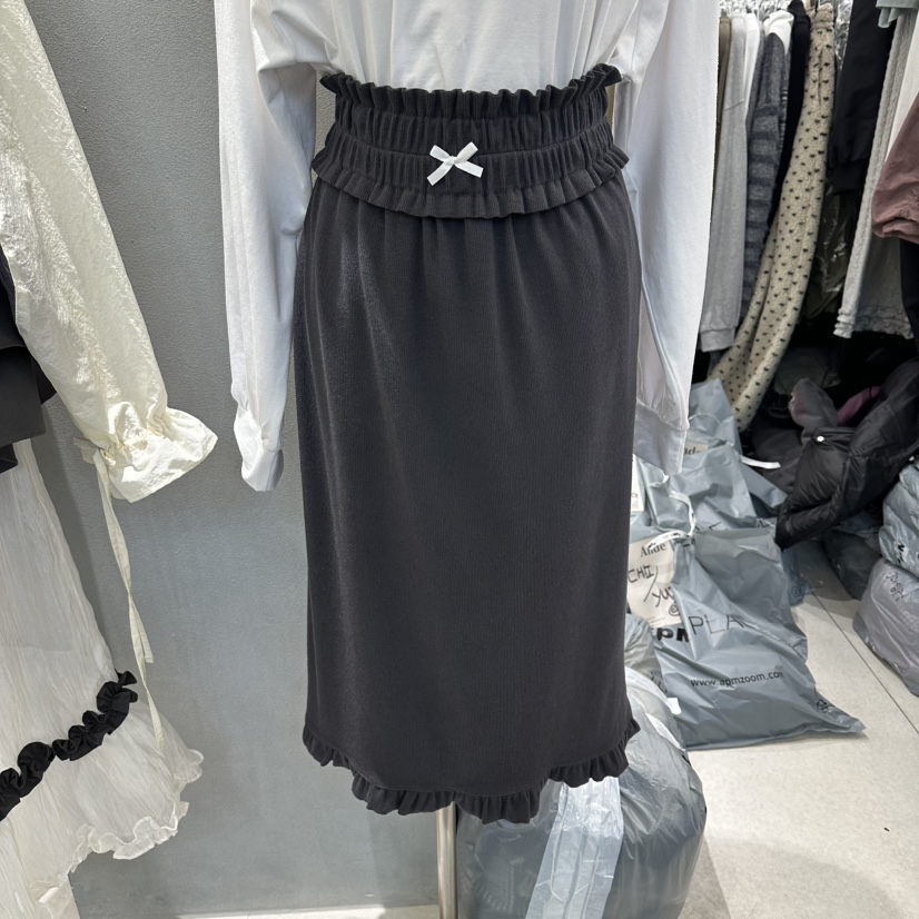 ANDE東大門代購女士新品時尚人氣休閑26春夏推薦職業長裙Ande長裙圖色2