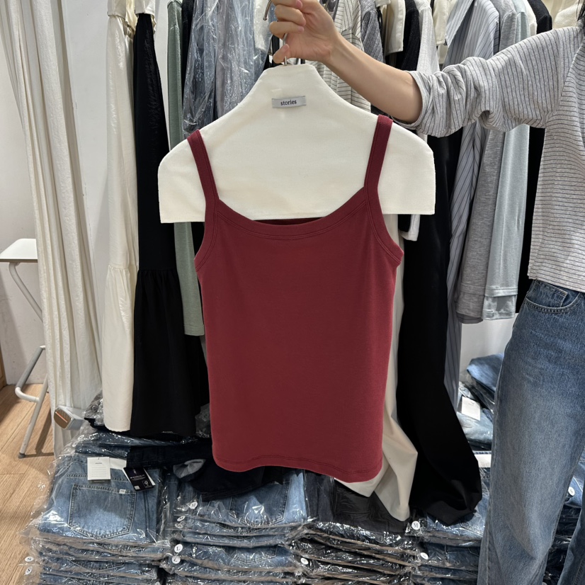 STORIES東大門直郵女士新款26春夏職業時尚熱賣真品吊帶背心STORIES吊帶/背心圖色8