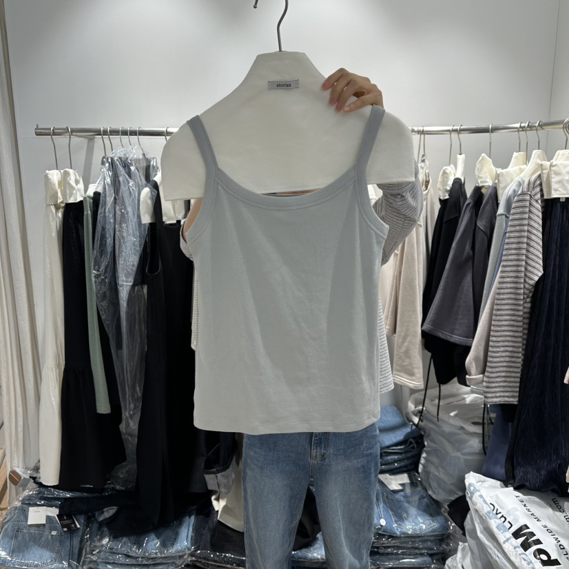 STORIES東大門直郵女士新款26春夏職業時尚熱賣真品吊帶背心STORIES吊帶/背心圖色12