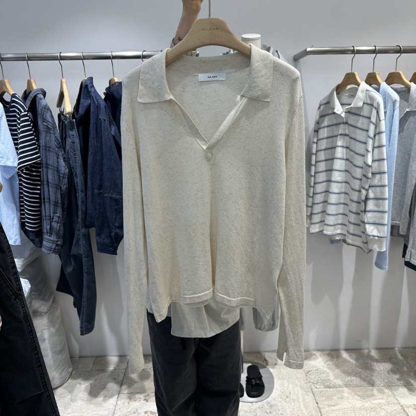MAJDAN東大門直郵女士新款時尚真品休閑26春夏熱賣針織衫MAJDAN針織衫圖色1