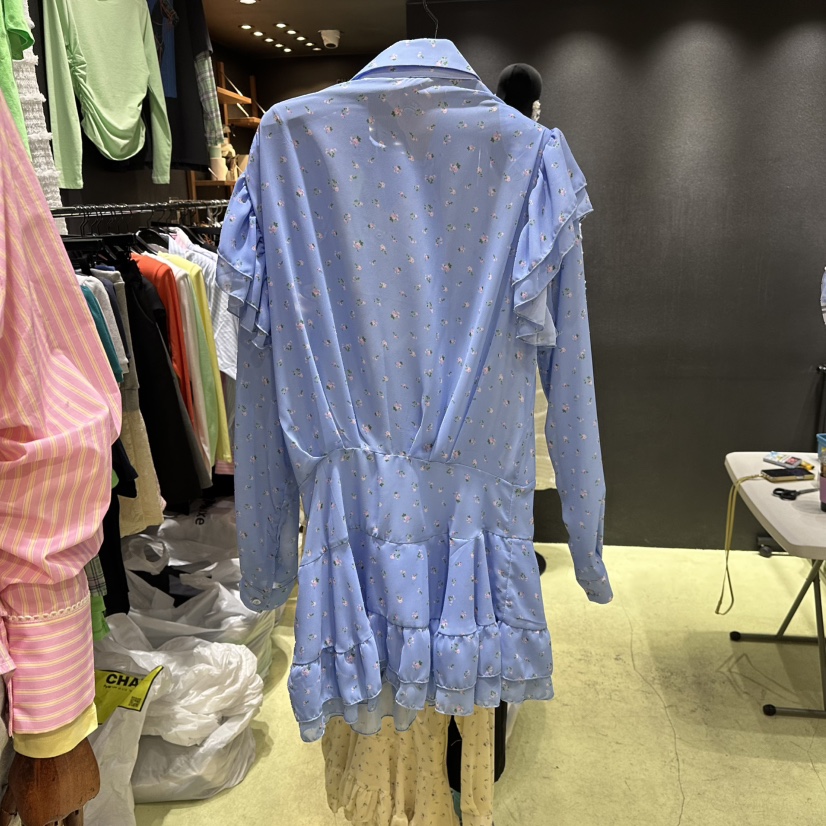 CHAVI韓國代購女士新款真品休閑時尚人氣熱賣職業26春夏連衣裙CHAVI連衣裙