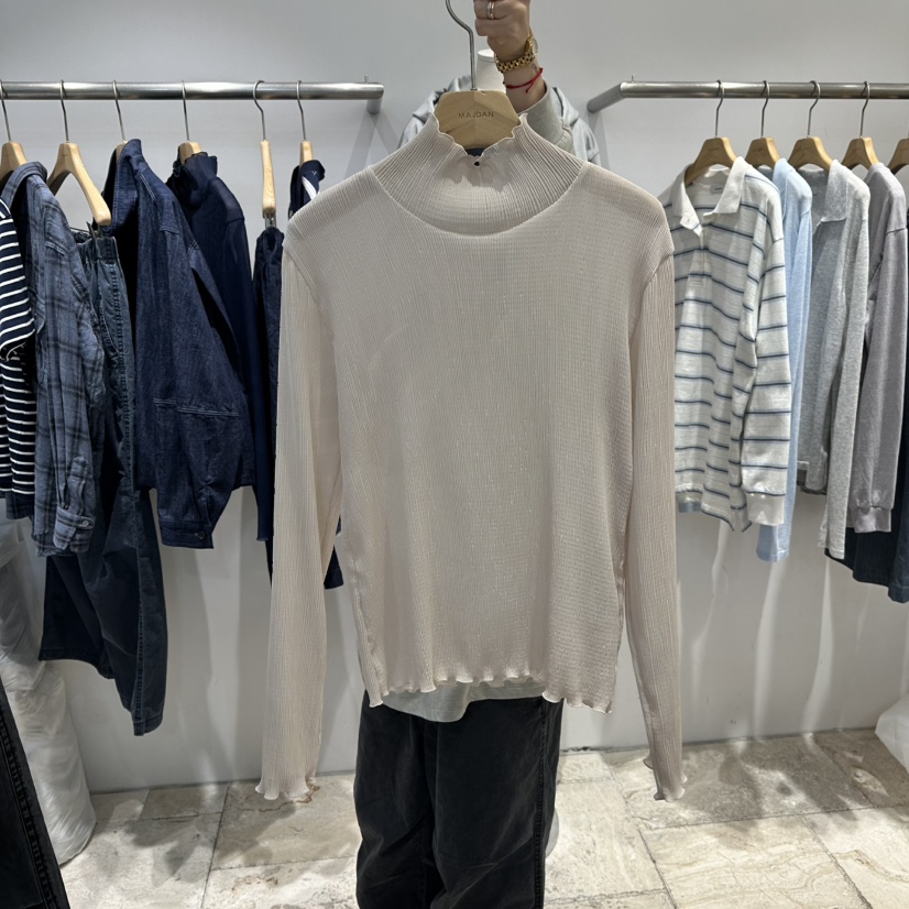 MAJDAN東大門實拍女士新款推薦時尚熱賣休閑長袖T恤不含項鏈MAJDAN長袖T恤圖色2