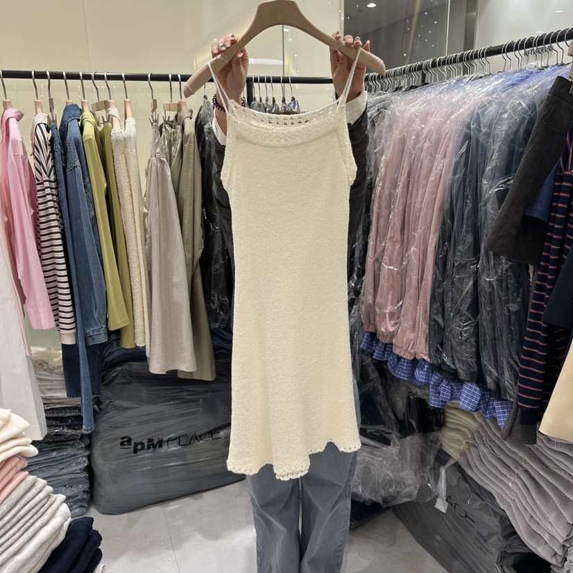 AURA韓國代購女士新款人氣真品熱賣26春夏時尚休閑連衣裙Au ra連衣裙圖色1