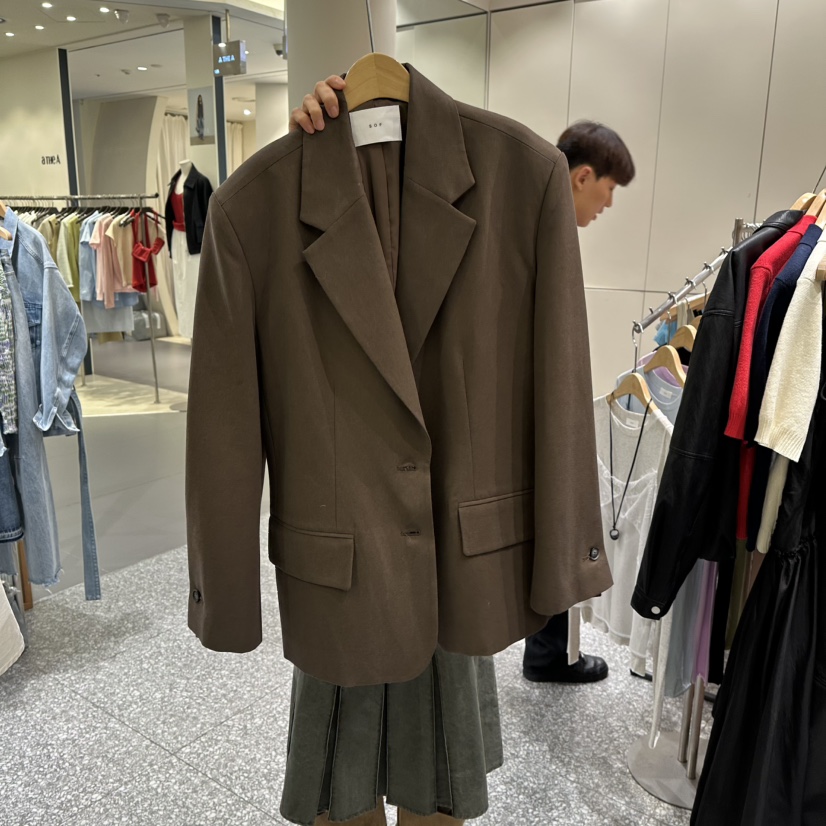 SOF東大門實拍女裝新款職業人氣26春夏時尚熱賣推薦休閑夾克SOF夾克圖色2