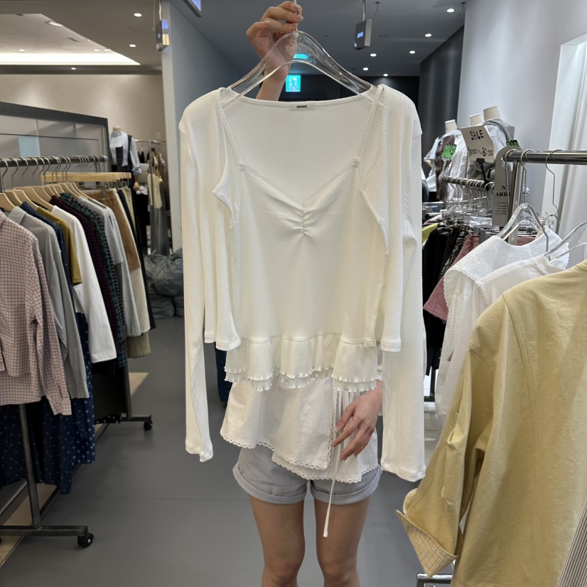 JENNIE東大門代購女裝新品26春夏職業休閑時尚套裝兩件套JENNIE/VENEFIT套裝圖色1