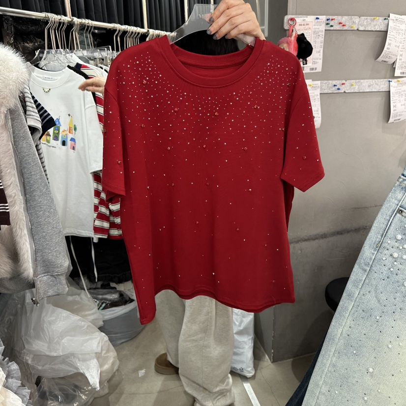 MOMAZU東大門實拍女裝新款26春夏真品人氣職業熱賣推薦T恤MOMAZUT恤圖色2