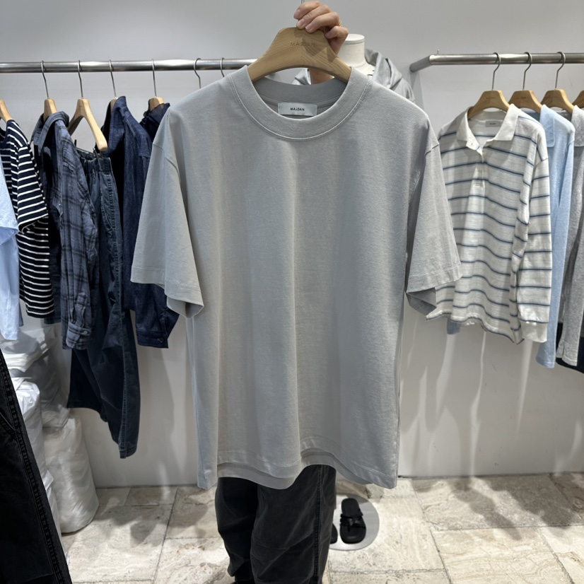 MAJDAN韓國代購女士新款時尚真品人氣26春夏職業T恤不含項鏈MAJDANT恤圖色2