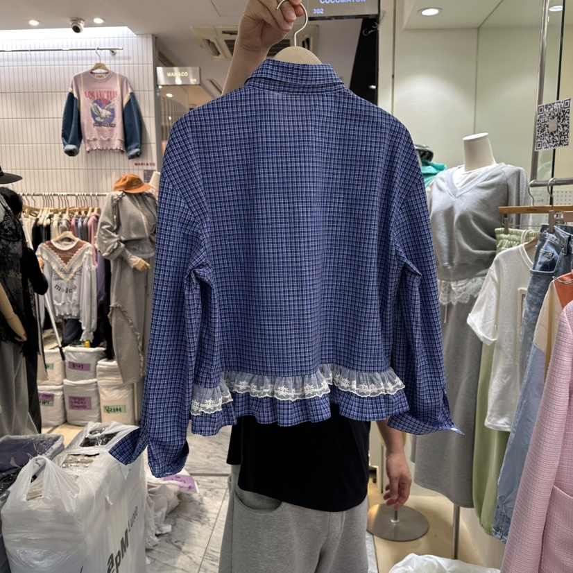 COCOMATON東大門代購女裝新款職業時尚人氣26春夏襯衫蕾絲衫COCOMATON襯衫/蕾絲衫