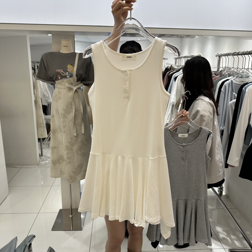 JENNIE韓國直郵女裝新品26春夏真品人氣時尚職業推薦連衣裙JENNIE/VENEFIT連衣裙圖色2