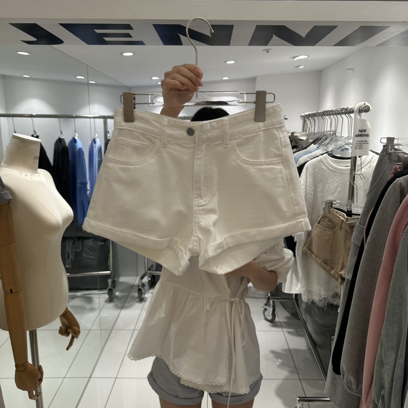 JENNIE韓國直郵女裝新款人氣時尚真品推薦熱賣26春夏短褲JENNIE/VENEFIT短褲圖色1