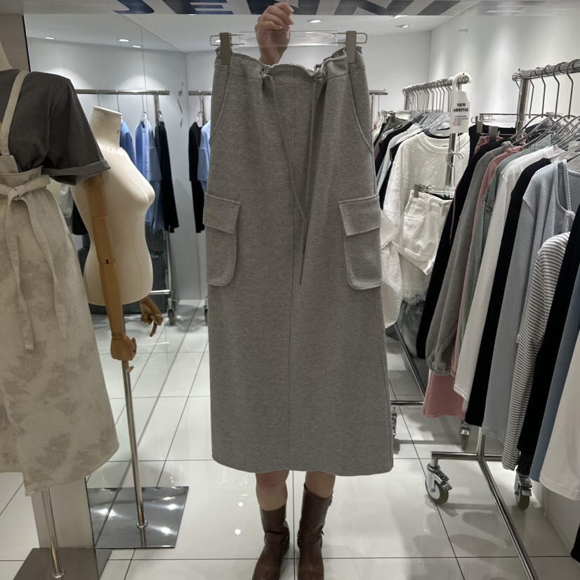 JENNIE東大門代購女士新款熱賣推薦時尚職業休閑26春夏長裙JENNIE/VENEFIT長裙圖色2