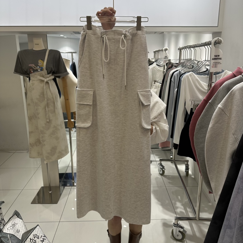 JENNIE東大門代購女士新款熱賣推薦時尚職業休閑26春夏長裙JENNIE/VENEFIT長裙圖色3