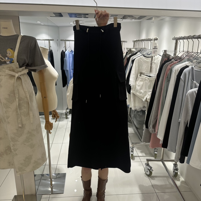 JENNIE東大門代購女士新款熱賣推薦時尚職業休閑26春夏長裙JENNIE/VENEFIT長裙圖色4