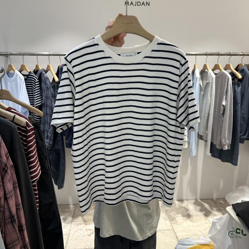 MAJDAN東大門實拍女裝新品26春夏時尚真品人氣推薦熱賣T恤MAJDANT恤圖色1
