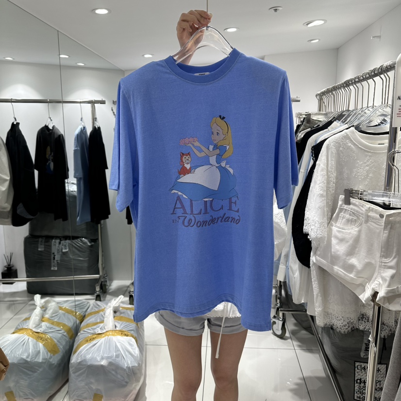 JENNIE東大門直郵女士新款26春夏職業熱賣時尚休閑推薦T恤JENNIE/VENEFITT恤圖色2