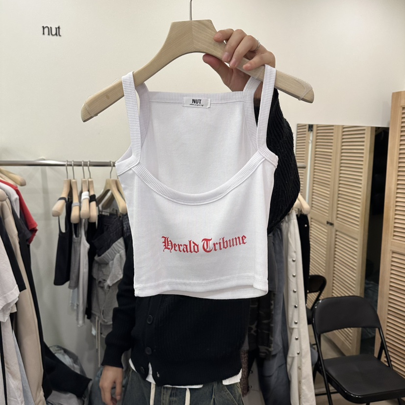 NUT東大門代購女士新款休閑推薦真品26春夏時尚職業吊帶背心NUT吊帶/背心圖色1