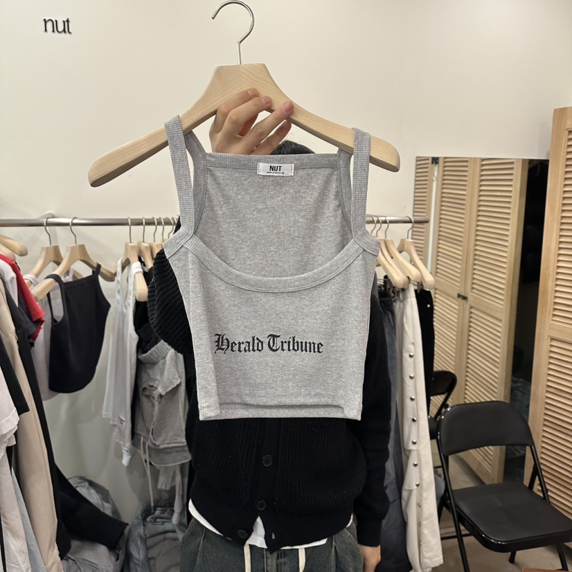 NUT東大門代購女士新款休閑推薦真品26春夏時尚職業吊帶背心NUT吊帶/背心圖色2