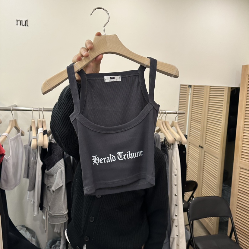 NUT東大門代購女士新款休閑推薦真品26春夏時尚職業吊帶背心NUT吊帶/背心圖色3