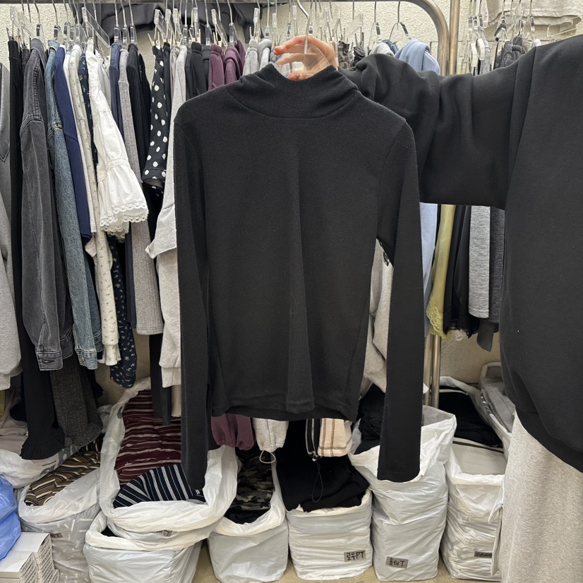 MAGOT韓國代購女士新款職業26春夏熱賣推薦休閑人氣長袖T恤IIIΛGOT/MAGOT長袖T恤圖色2